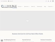 Tablet Screenshot of onesourcebc.com